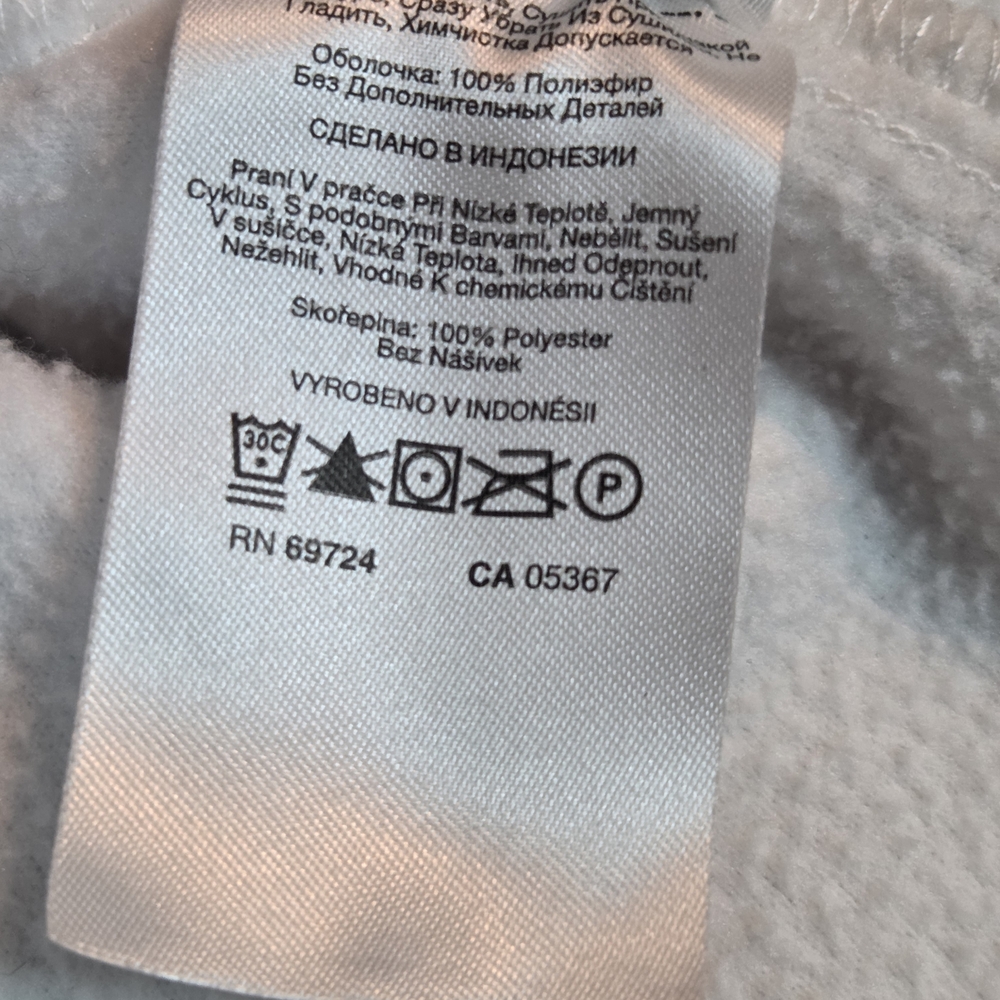 Columbia Full Zip Jacket Women's Size Medium  White Fleece Pockets - Picture 12 of 13